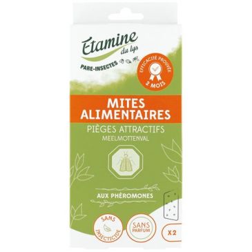Pièges attractifs pour mites alimentaires x 2