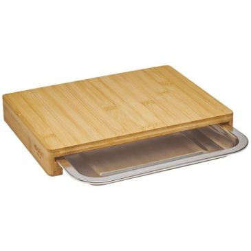 Planche à découper 28.5 x 21 cm + bac inox