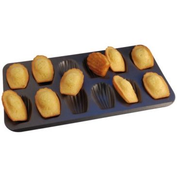 Plaque 12 madeleines - Acier antiadhérent