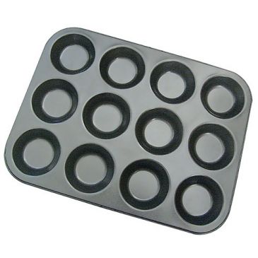 Plaque de 12 moules individuelles tartelettes