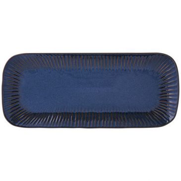 Plat à cake 36 x 16 cm Bleu - Gallery