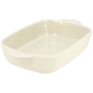 Plat à four rectangulaire 22 x 13.5 cm Beige - Octave