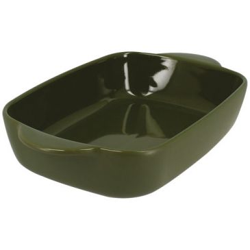 Plat à four rectangulaire 27 x 16.5 cm Vert - Octave