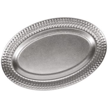 Plat à servir ovale 35 x 23 cm Argent Antique - Serve