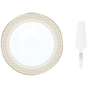 Plat à tarte 32 cm + pelle à tarte - Festive