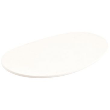 Plat ovale 38,5 x 24,5 cm Beige - Vico