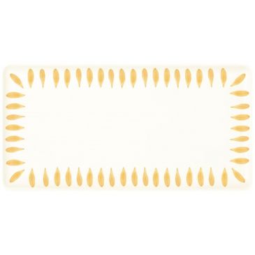 Plateau 39,5 x 20 cm Jaune - Color Mix