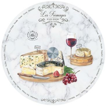 Plateau à fromage tournant 32 cm - Les Fromages de nos Régions