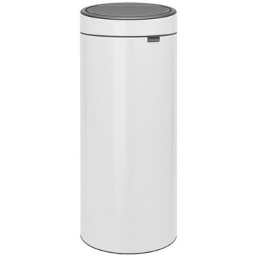 Poubelle 30 L Blanc - Touch Bin