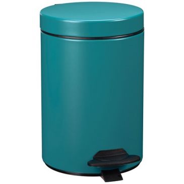 Poubelle Cyjeu 3 L bleu canard