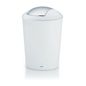 Poubelle 5 L Blanche - Marta