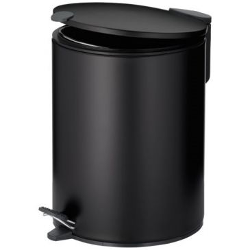 Poubelle 5 L Noire - Mats 