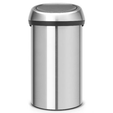 Poubelle 60 L Matt Steel - Touch Bin