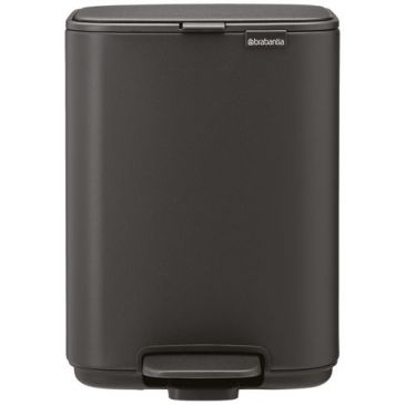 Poubelle à pédale 4 L Mineral Grey - Bo