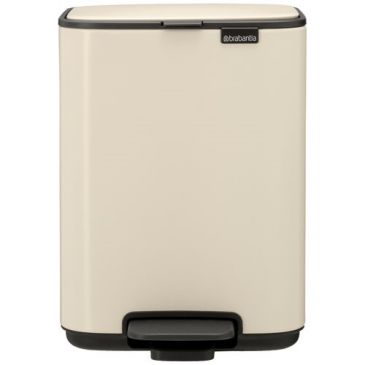 Poubelle à pédale 4 L Soft Beige - Bo