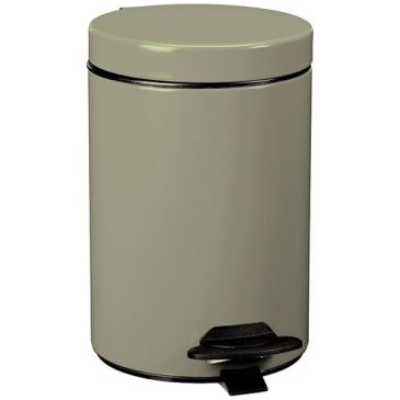 Poubelle Cyjeu 3l gris vert mat lisse