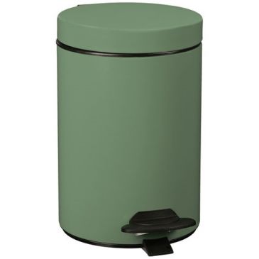 Poubelle Cyjeu 3l vert amande mat lisse