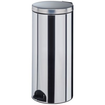 Poubelle à pédale 30 L Inox - Élora