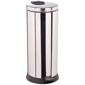 Poubelle Magic 30l inox brillant