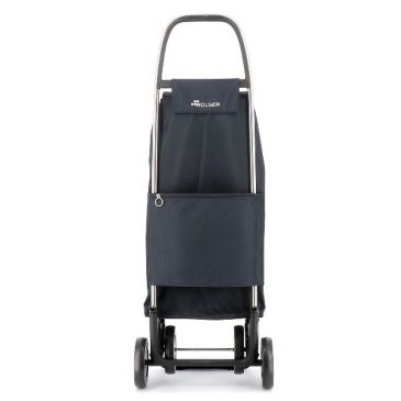Poussette de marché 4 roues 43 L Gris Foncé - Imax MF Dos+2