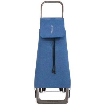 Poussette de marché 2 roues 40 L Bleue - Jet Tweed Joy