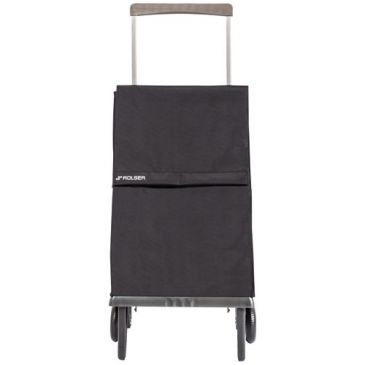 Poussette de marché 2 roues sac pliable Plegamatic MF uni noir