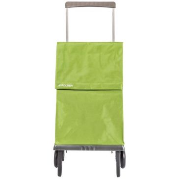 Poussette de marché 2 roues sac pliable Plegamatic MF uni vert pomme