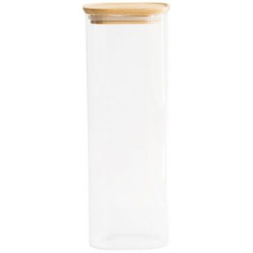 Pot de conservation carré 2,2 L - Bambou