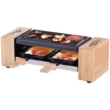 Raclette 2 personnes Bois - Meuuuh...! - 8618