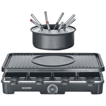 Combiné raclette et fondue 8 personnes - 2347