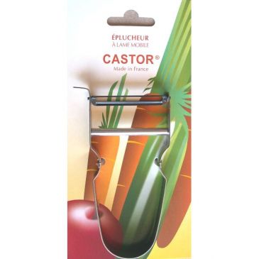 Rasoir à légumes inox / blister - Castor