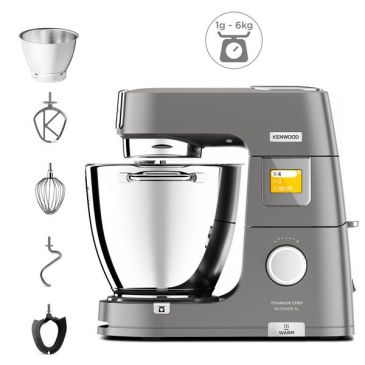 Robot pâtissier chauffant - Titanium Chef Pâtissier XL - KWL90009SI