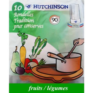 Rondelle caoutchouc Sachet de 10 - 65 x 95 x 3