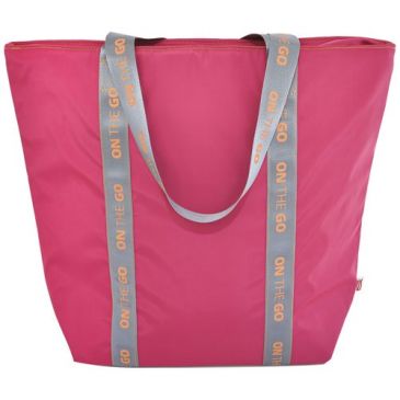 Sac shopping isotherme Lunch Bag 3,7 L Fuschia - On The Go Fluor