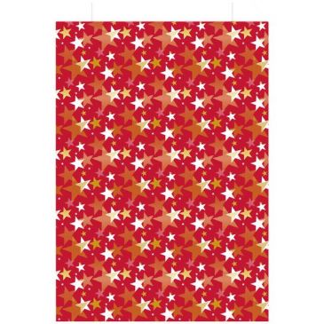 Sachet cadeau étoile 277x45cm
