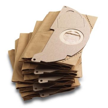 Sachets filtre (x5) papier pour aspirateur WD2 - 6.904-322.0