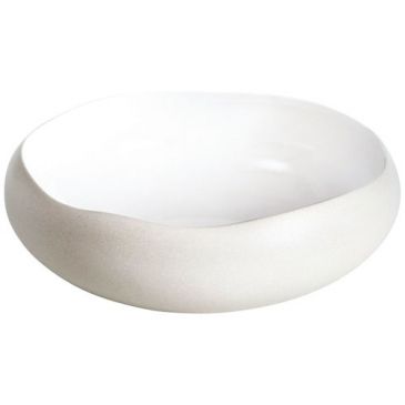 Saladier 22 cm Blanc Mat / Lin Brillant - Oslo
