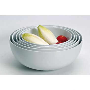 Saladier boule blanc Sahara empilable 21 cm
