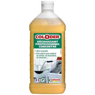 Saniterpen Coloder dégraissant professionnel concentré 1L