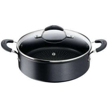 Sauteuse 2 anses 26 cm + couvercle - Tempra