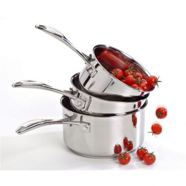 Série de 3 casseroles 16/18/20 cm - Chef