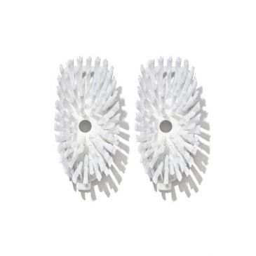 Set 2 brosses de rechange pour brosse distributrice de savon avec manche