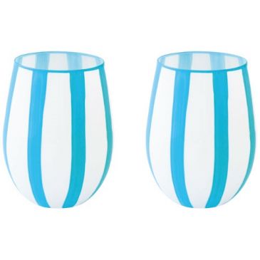 Set 2 verres à eau 50 cl Bleu - Twist & Match
