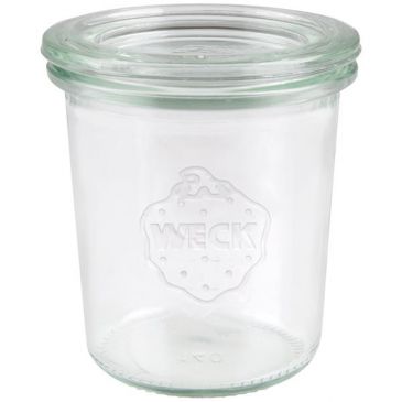 Set 6 bocaux coniques droits 140 ml