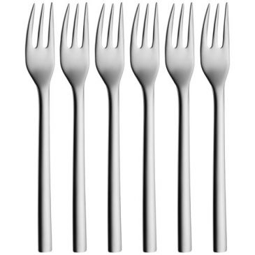 Set 6 fourchettes à gâteau - Nuova