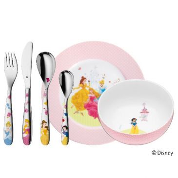 Set vaisselle enfant 6 pièces - Princesses Disney