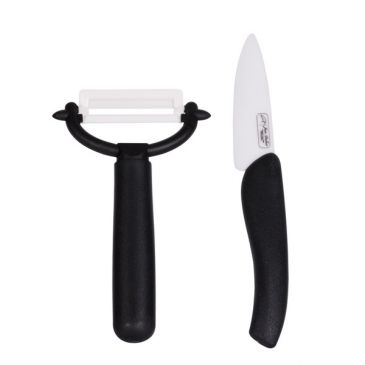 Set Couteau Office 8 cm + Éplucheur - Céramic
