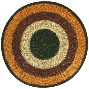 Set de table rond 38 cm Terracotta - Jonc de Mer