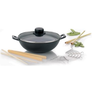 Set mini wok 24 cm 5 pièces