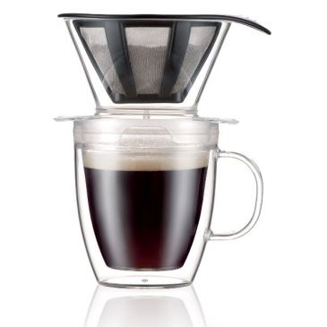 Set Mug 35 cl double paroi + Filtre à café - Pour Over